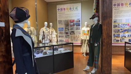紡織服裝學院精彩亮相中國魯錦文化藝術(shù)展，承辦展覽彰顯文化傳承與創(chuàng)新